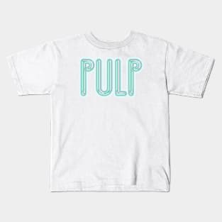 Pulp Stretched Logo Retro Kids T-Shirt